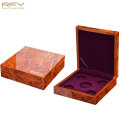 flat pack gift box FOR COIN gift box PACKING FOR COIN coin box wooden